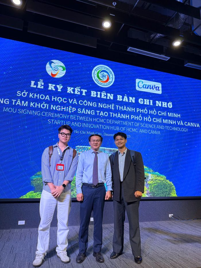 Lễ ký kết Biên bản Ghi nhớ giữa Sở Khoa học và Công nghệ TP.HCM và Canva